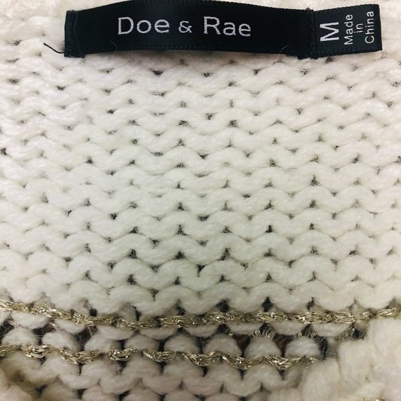 Striped Metallic Sweater by Doe & Rae - Picture 2 of 10
